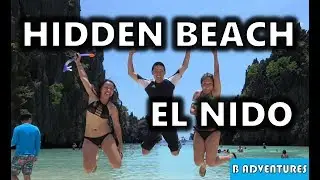 Hidden Beach, El Nido Philippines S3, Vlog 62
