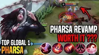 Pharsa Revamp Gameplay Top 1 Global Pharsa [ Eisenmenger Sydrom ] - Mobile legends