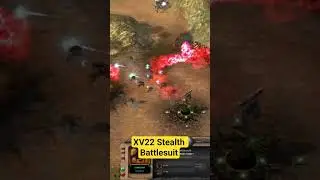 XV22 BattleSuits vs Chaos Defilers #dawnofwardefinitiveedition #dow #dawnofwar #rts #rtsgameplay