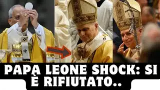 Shock alla Messa di Natale 2025: Papa Leone si &egrave; interrotto all&rsquo;improvviso. Ecco perch&eacute;.