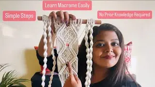How to Start Macrame? Simple Guide #macrameknots #macrametutorial #macrameartist #diyprojects