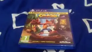 Unboxing crash bandicoot N sane Trilogy PS4