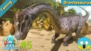 Tamed Bronto | Bronto is very big dinosaur || ARK survival evolved | #5