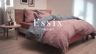 Clin d'oeil, parure de lit en coton imprim&eacute;