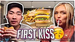 Our First Kiss Story (MUKBANG)