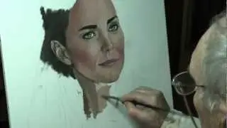 KATE MIDDLETON PORTRAIT (Ritratto)  by Mario Stefanutti