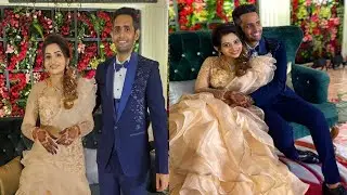 Actress Nakshatra 💕 Ragav Wedding Reception Emotional Moments