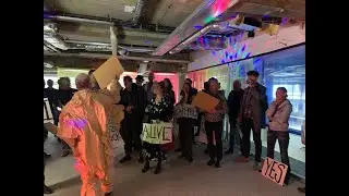 I DID IT, performance Robert Pennekamp, bij de happening-expositie 
