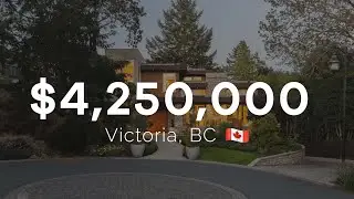 $4.25M Luxury home hidden in Oak Bay, Victoria BC