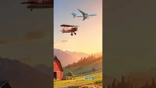 Какой самолёт быстрее? ✈️ Развивающая игра для малышей