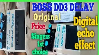  Dd 3 delay Boss unboxing।। Price, muskan DJ official 
