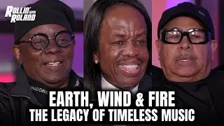 Earth, Wind & Fire on Timeless Music, Legacy & Generations Grooving Together | #RollinWithRoland