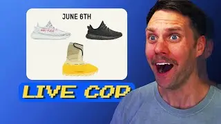 LIVE COP: Yeezy 350 Pirate Black, Yeezy 350 V2 Blue Tint & Yeezy Knit Rnnr Boots