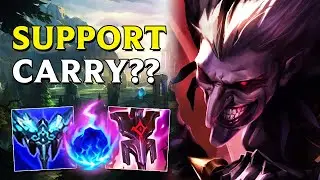AP Shaco Support carrying the game again?! (CARRYING BOOSTED PLAYERS)