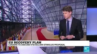 EU leaders look for agreement over historic recovery plan
