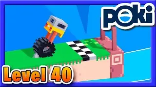 How to Beat Drive Mad Level 40 at Poki Car Games [4K]