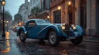 The Vanishing Legend Bugatti Type 57 SC Atlantic 1936 The Rarest Car Ever Built