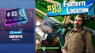 FORTNITE FORTBYTE #83 LOCATION - Found in a Rock Garden near the coast