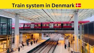 Train system in Denmark 🇩🇰// Europe tour 2025