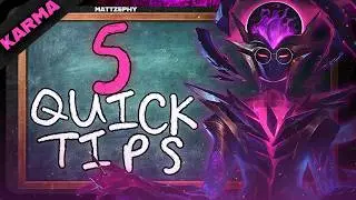 5 БЫСТРЫХ СПОСОБОВ УЛУЧШИТЬ ИГРУ С КАРМОЙ! | League of Legends