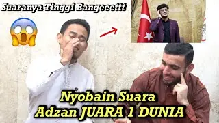 EKSLUSIF || Daeng Syawal || Beginilah Suara Juara 1 Adzan Dunia || Muhsin Kara Dari Turki ||