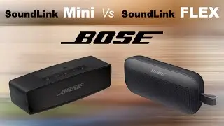 Bose SoundLink Mini 2 против беспроводной портативной Bluetooth-колонки SoundLink Flex | Сравнени...