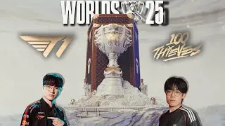 WORLDS 2025 | SWISS DAY 8 BLG VS VKS KAI T1 VS 100T