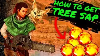 How To Get 1000s of TREE SAP in Scorched Earth on Ark Survival Ascended!!!
