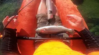 PACKRAFT Fishing for MONSTER MOUNTAIN TROUT in the N Cascades