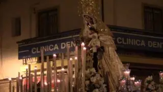 Petalada a la Virgen del Carmen de San Leandro en León XIII esquina con Jorge Montemayor 2016