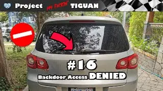 Tiguan MK1 - Tailgate not opening - Trim removal + diagnosis (NOT SOLVED!) - Episode #16