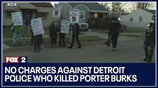 No charges against Detroit police who killed Porter Burks