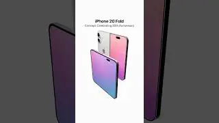 Folding iPhone