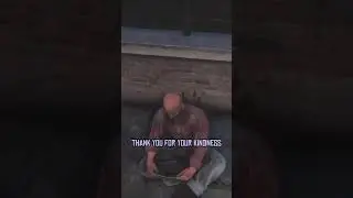 The blind man again #rdr2 #shorts