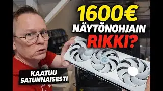 1600€ NÄYTÖNOHJAIN RIKKI? – Satunnainen vika, jota huolto ei löytänyt (RTX 5080)