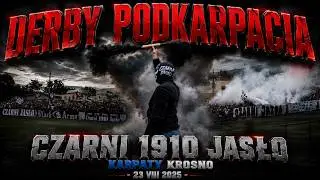 DERBY CZARNI 1910 JASŁO - karpaty krosno 1:3 (23 sierpnia 2025) - DOPING Jasielskich KIBICÓW ! ! !
