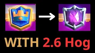 2.6 Hog All Games To Ultimate champion | Clash Royale