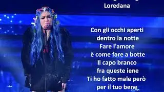Loredana Bert&egrave;   Figlia di...   Testo