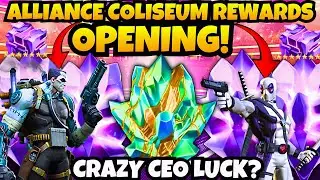 ALLIANCE COLISEUM REWARDS OPENING | CRAZY CEO LUCK? 🍀😍 | MAIN & SECOND ACCOUNT | MCOC HINDI