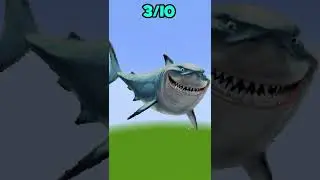 Rate from 1 to 10 Pixel Art with Finding Nemo #shorts