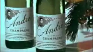 Retromercial: Andre Champagne Christmas Commercial (early 1980's)