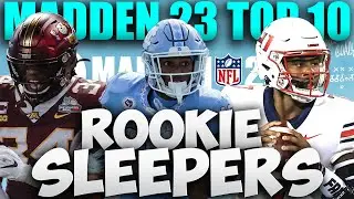 Top 10 Rookie Sleepers To Trade For In Madden 23 Connected Franchise!
