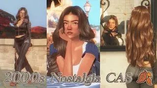 Ностальгия по 2000-м: CAS 🍂 &laquo;Сумерки&raquo;, &laquo;Дневники вампира&raquo; и Juicy Couture | The Sims 4