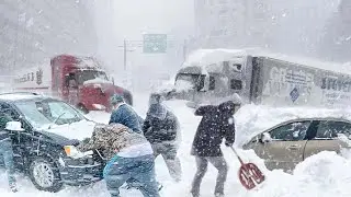 The United States Shaken by an Ice Storm! Tennessee Faces an Apocalyptic Scene