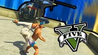 GTA V - DEATH RUN | NOS LIAMOS A PUÑETAZOS !!! | MrWikky92