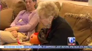 Trick or Treating at Spring Hills Cherry Hill Assisted Living
