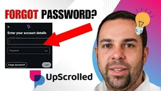 How to Reset Forgot Password on Upscrolled (Step-by-Step)