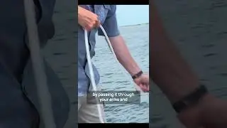 How to Properly Deploy an Anchor: Bridge Marina Boating Demo #boat #shorts