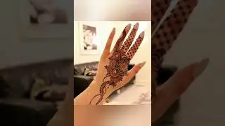 latest mehndi design 👌/ By indo German recipes 👌😀