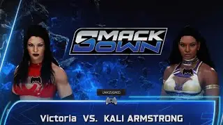 WWE 2K25 VICTORIA 🆚 KALI ARMSTRONG